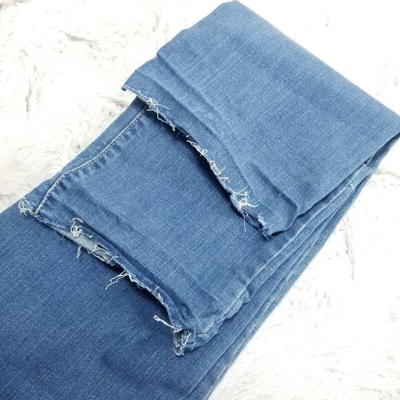 Levis Jeans Womens Size 10 M Blue 512 Straight Leg Perfectly Slimming Dark Wash - Picture 13 of 13